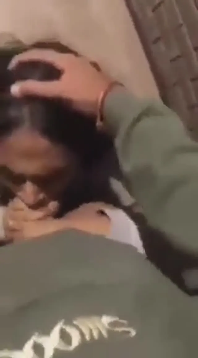 He Fucked Her Throat and Dumped a Load on Her Face Right Outside Her Mom’s House