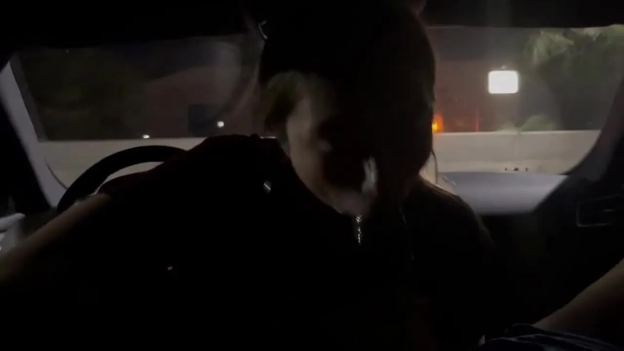 His Girl Slipped Out Back to Suck Me Off While He Was Still Inside Watching TV