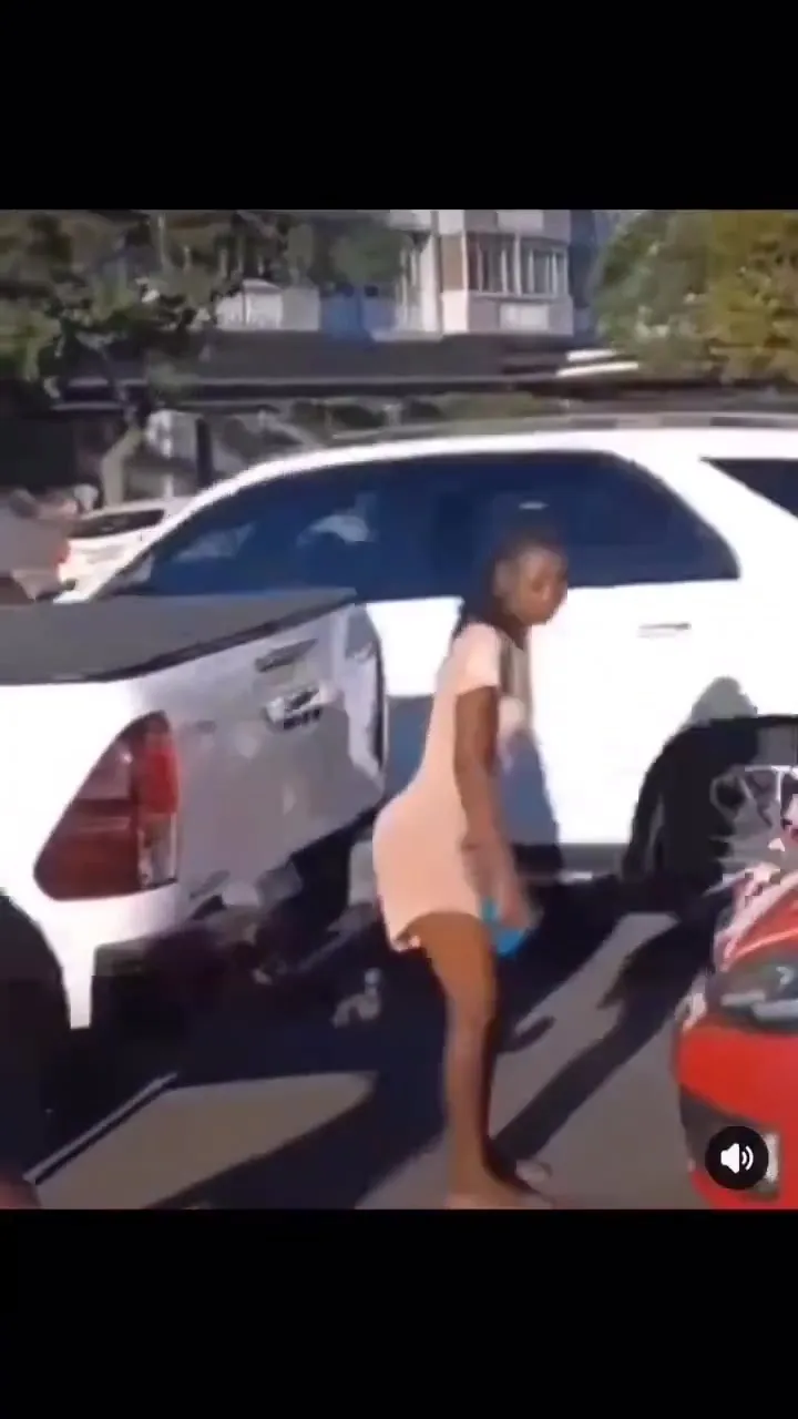 She Straight Up Sat Her Pussy on a Trailer Hitch in Broad Daylight